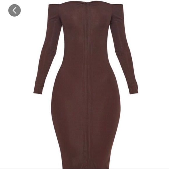 SLIM FIT BODYCON DRESS - Picture 2 of 4